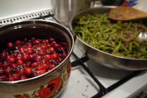 Cranberrys und Bohnen | raupenblau